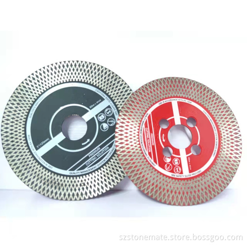 5 Inch Diamond Disc Saw Blade for Porcelain Tile Cutting